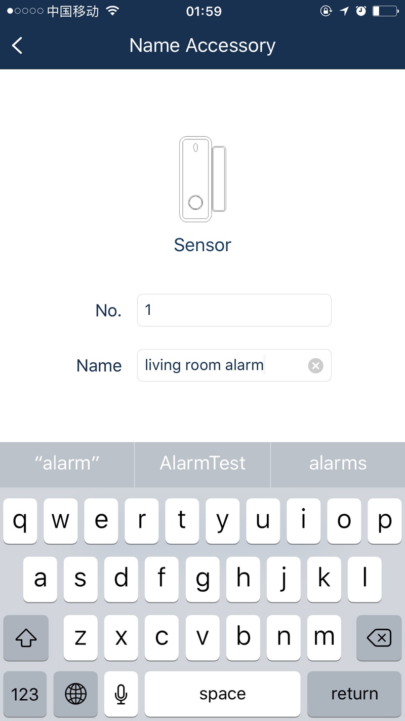 Wireless GSM APP Control Alarm System