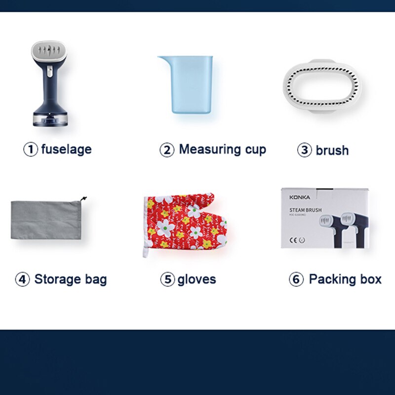 KONKA – défroisseur à vapeur électrique 1200W, chauffe rapide 25s, Machine à repasser suspendue